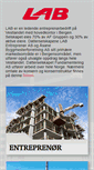 Mobile Screenshot of lab.no